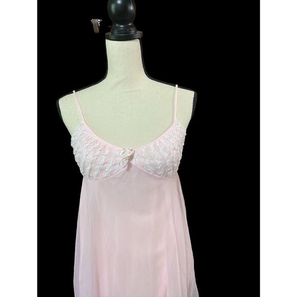 Vintage Gotham Jr. light pink babydoll nightie - Picture 3 of 10